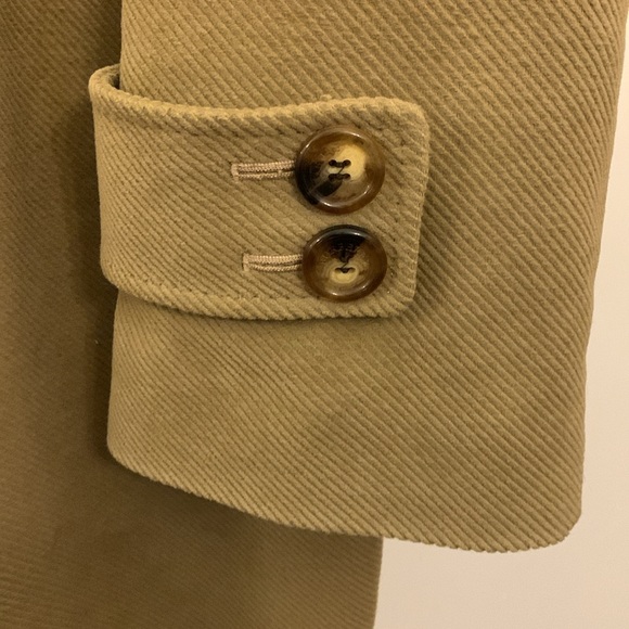 Burberry Men’s Double Breasted Pea Coat, Tan XL - Picture 5 of 11